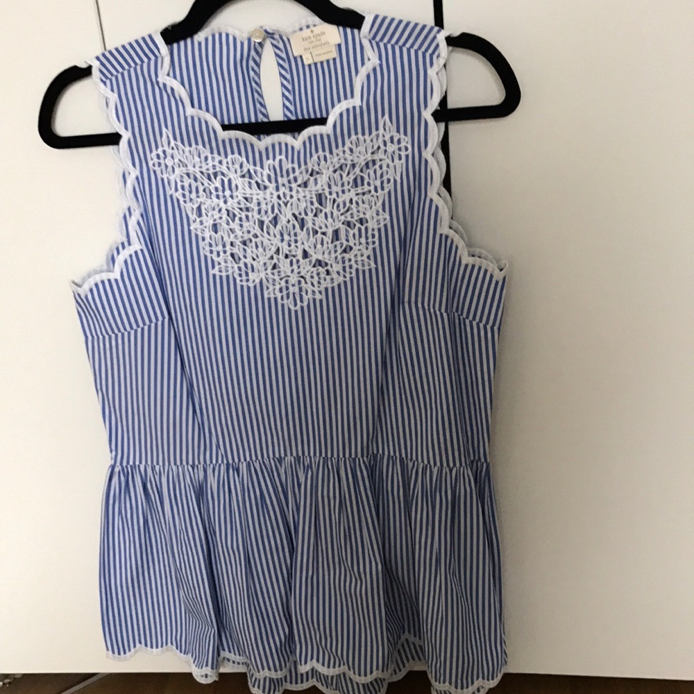 Kate Spade Peplum Top